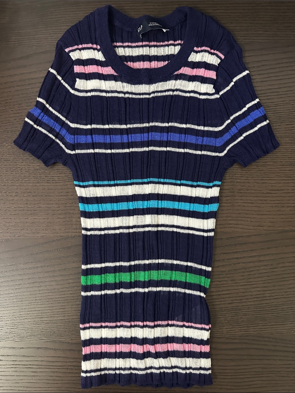 GAP Sheer Rib Sweater T-Shirt - Picture 3 of 4